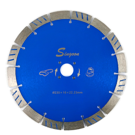 230-мм алмазный пильный диск для камня